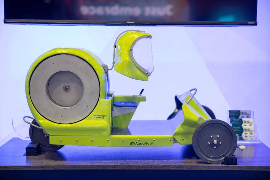 Aquaticar vehicle reveal from Sub Sea Systems and SottoStudios at IAAPA Expo 2023